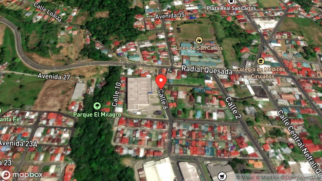 Mapa del incidente ESTACION DE CIUDAD QUESADA REPORTA ACTIVACION DE ALARMA AUTOMATICA