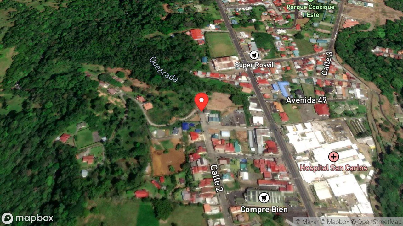 Mapa del incidente ESTACION DE CIUDAD QUESADA REPORTA AMENAZA DE SERPIENTE