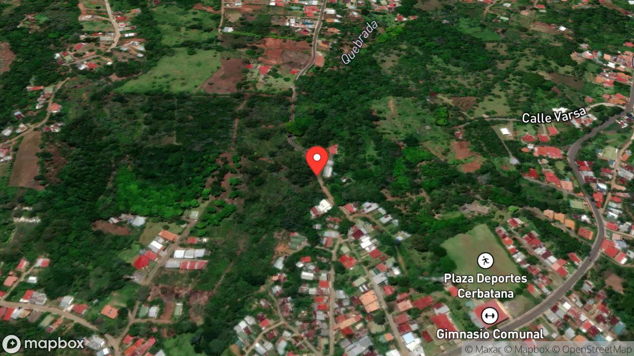 Mapa del incidente QUEMA DE CHARRAL CON AMENAZA