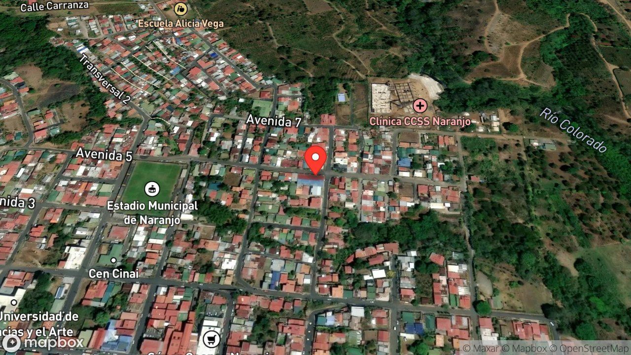 Mapa del incidente FUEGO EN VIVIENDA