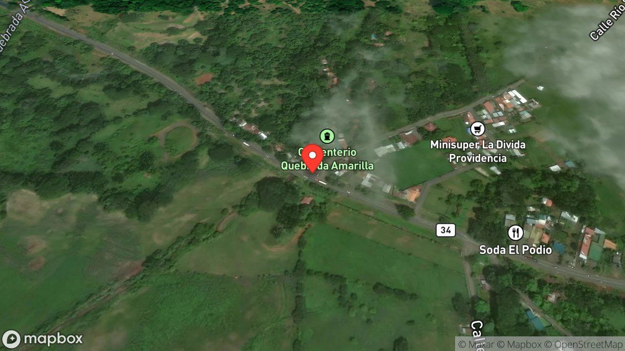 Mapa del incidente COLISION DE DOS VEHICULOS CON PERSONA PRENSADA
