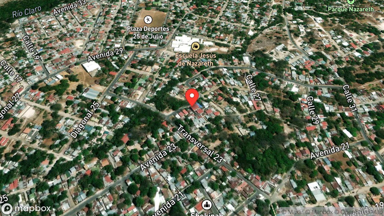 Mapa del incidente QUEMA DE CHARRAL CON AMENAZA