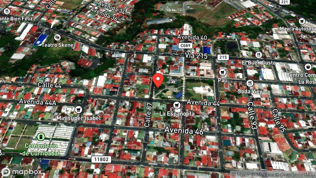 Mapa del incidente ATAQUE DE ABEJAS