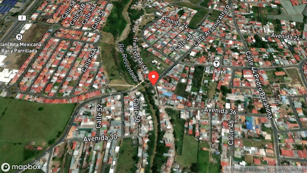 Mapa del incidente QUEMA DE CHARRAL