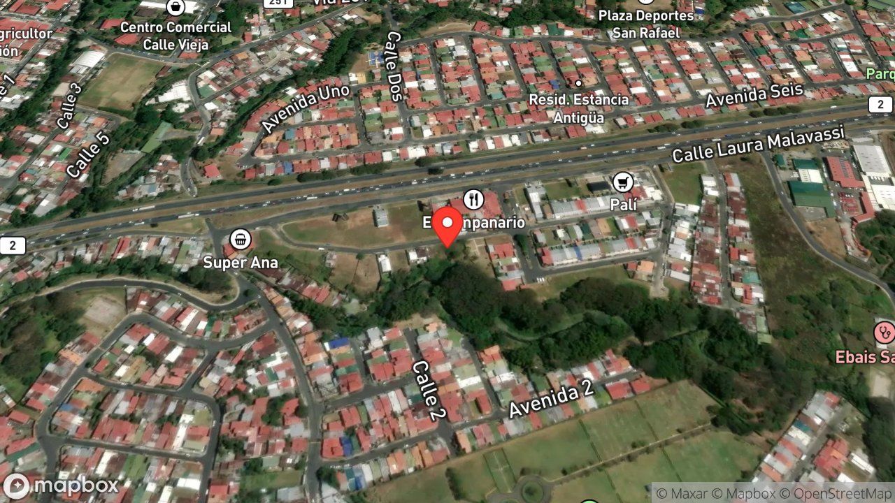 Mapa del incidente PRECIPITACION DE CANINO A UN GUINDO