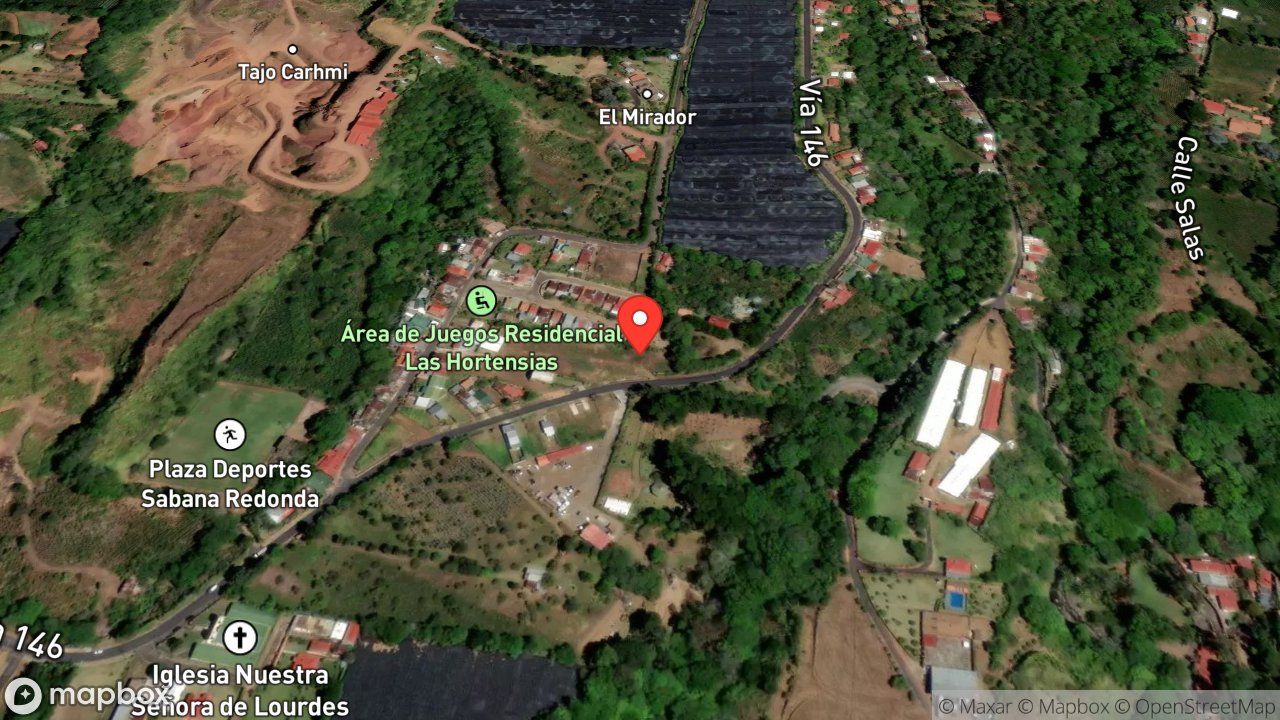 Mapa del incidente QUEMA DE CHARRAL CON AMENAZA