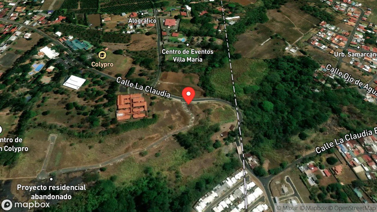 Mapa del incidente QUEMA DE CHARRAL