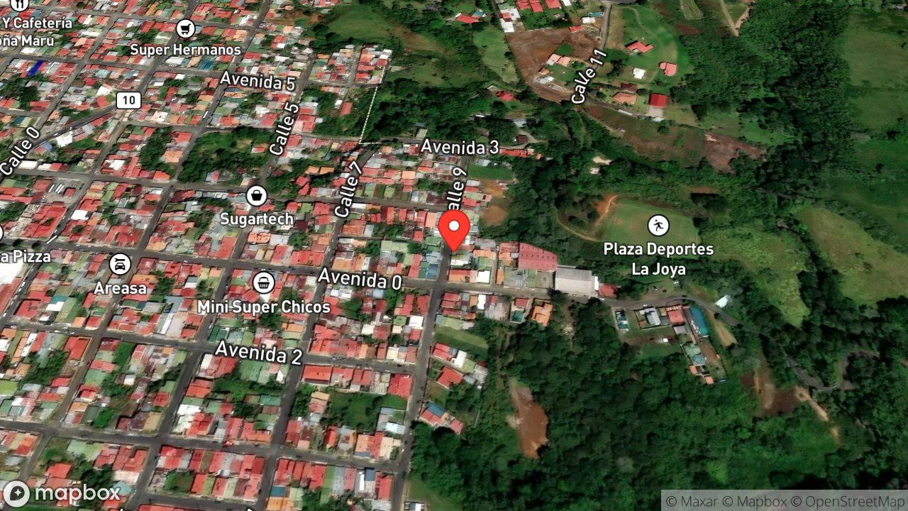 Mapa del incidente AMENAZA ANIMAL DENTRO DE VIVIENDA