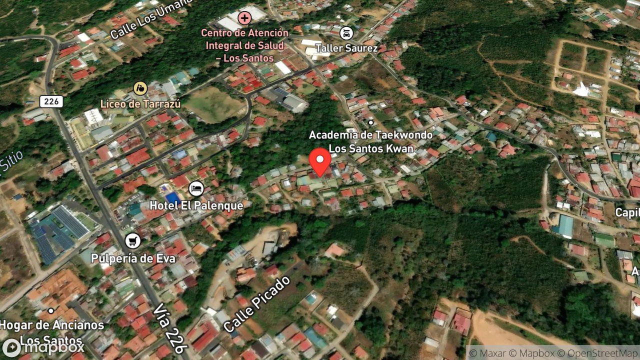 Mapa del incidente ESCAPE DE GAS LP EN VIVIENDA