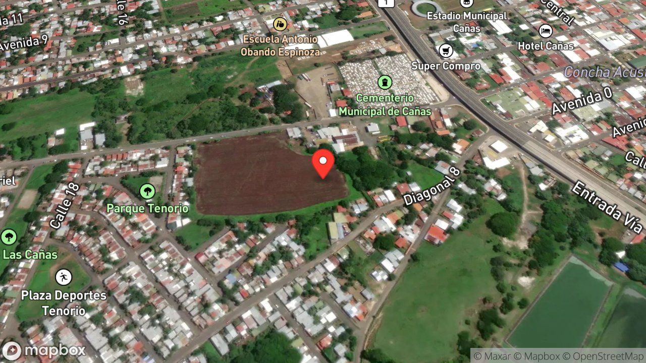 Mapa del incidente QUEMA DE CHARRAL